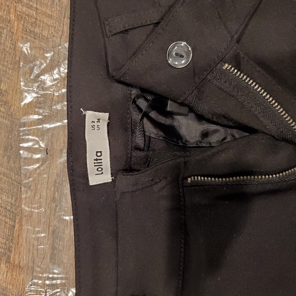 Lolita black slacks - Picture 3 of 3